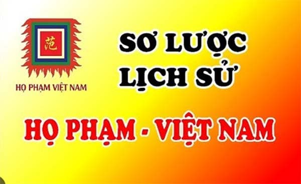 Lịch sử dòng họ